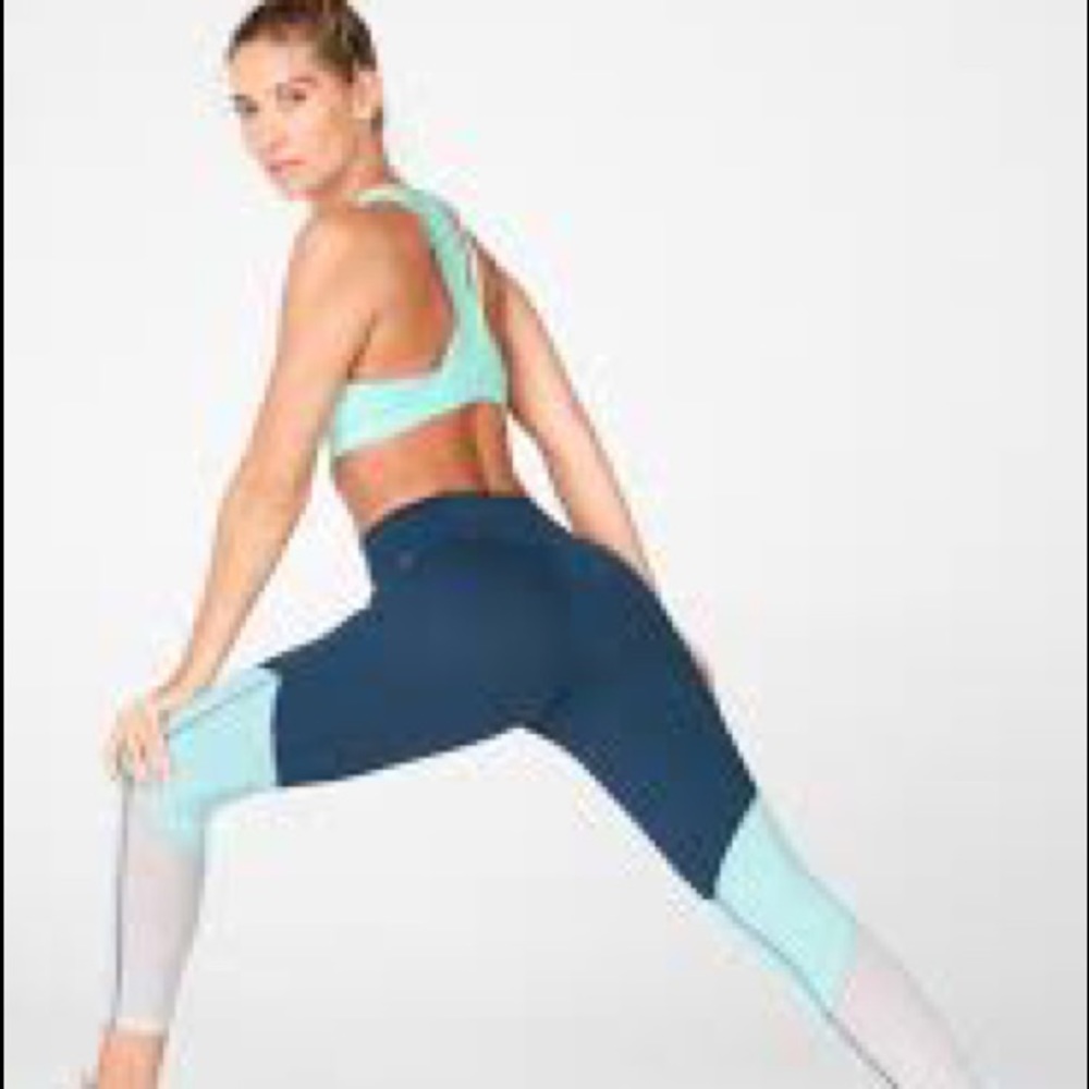 Fabletics High Waist Colorblock Leggings